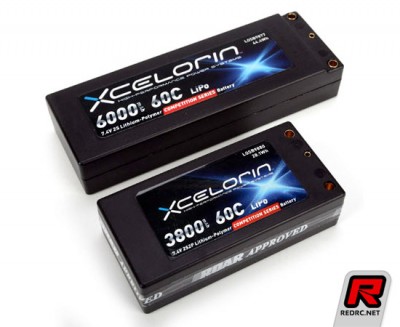 Xcelorin 96mm 7.4V 3800mAh 2S2P LiPo pack
