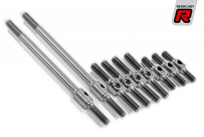 T-Work's Racing MRX-5 titanium turnbuckles