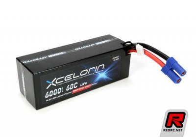 Xcelorin 6000mAh 14.8V LiPo pack