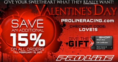Pro-Line Valentines Day sale
