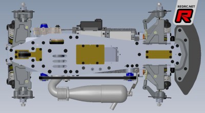 Team Magic 200mm Prototype chassis