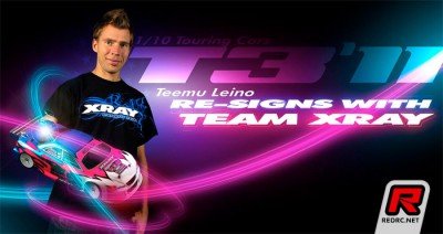 Teemu Leino re-signs with Team Xray