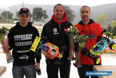 Jerome Aigoin takes wet French season opener