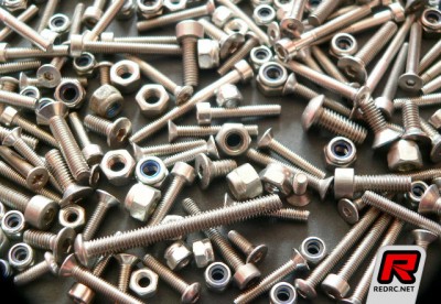 GB Modelsport stainless steel screw sets