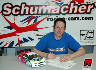 Chris Grainger re-signs with Schumacher
