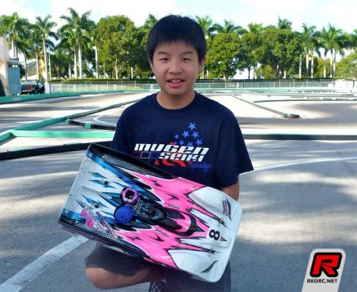 Mugen Racing sign JJ Wang