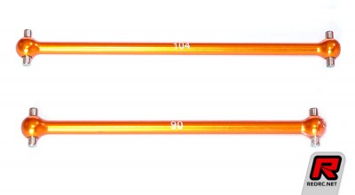 JQ Products optional centre shafts