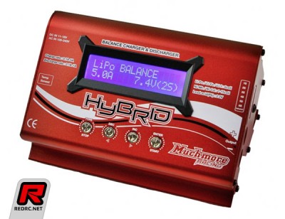 Much More Hybrid charger now in red