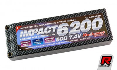 Much More Impact 6200mAh & 5800mAh 60C packs