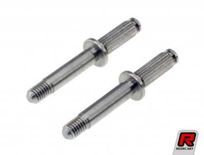 T.O.P. Rebel 12 servo mount & wheel axles