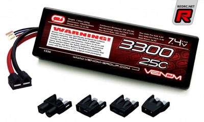 Venom extends line of LiPo packs