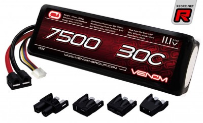Venom extends line of LiPo packs