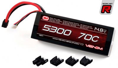 Venom extends line of LiPo packs