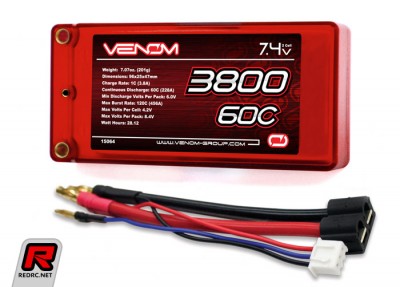 Venom extends line of LiPo packs