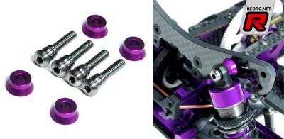 Exotek HB shock posts & TLR 22 wheel bolts