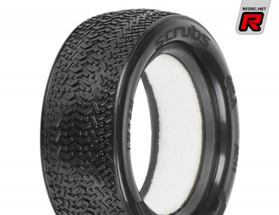 Pro-Line Scrubs 4WD buggy tires & high downforce wing
