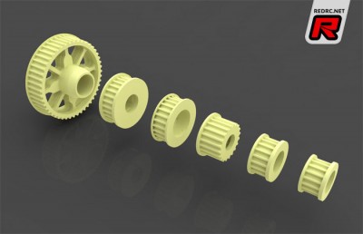 Motonica P81/P8F Kevlar pulleys