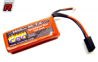 Team CRC Speedsport Mini LiPo packs