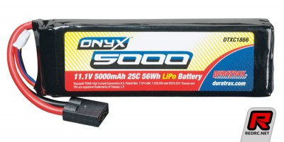 Duratrax Onyx LiPo batteries