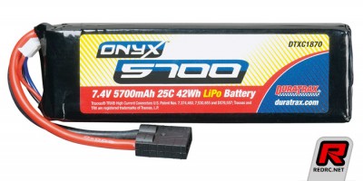 Duratrax Onyx LiPo batteries