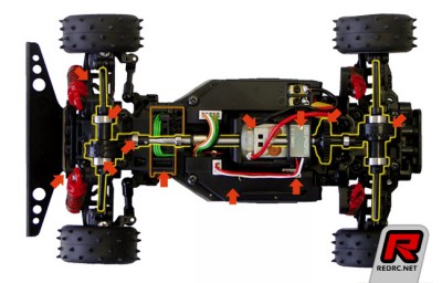 Kyosho Mini-Z ZX-5 FS & Optima buggies