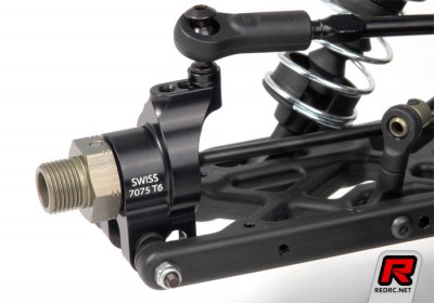 Xray XB808 adjustable rear hub carrier