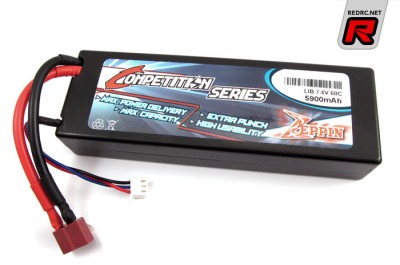 Zeppin Racing LiPo packs