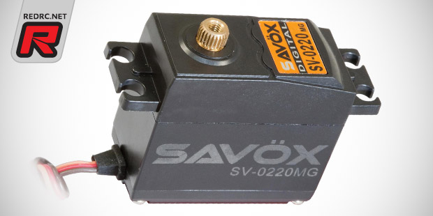 Savöx compact case & HV RTR servos