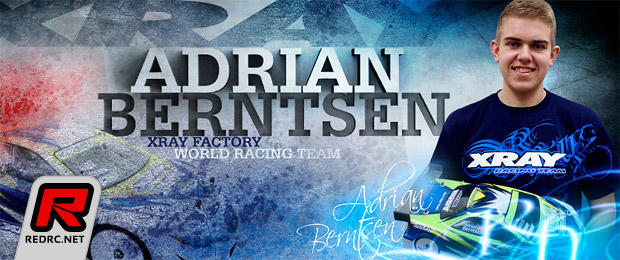 Adrian Berntsen re-signs to Xray for 2013