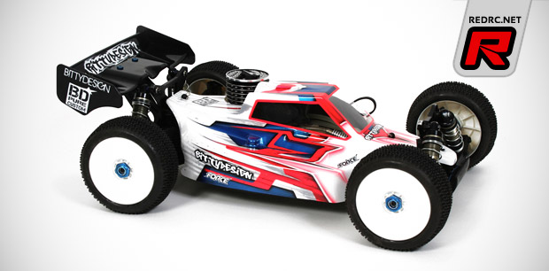 Bittydesign RC8.2 Force 2.0 shell