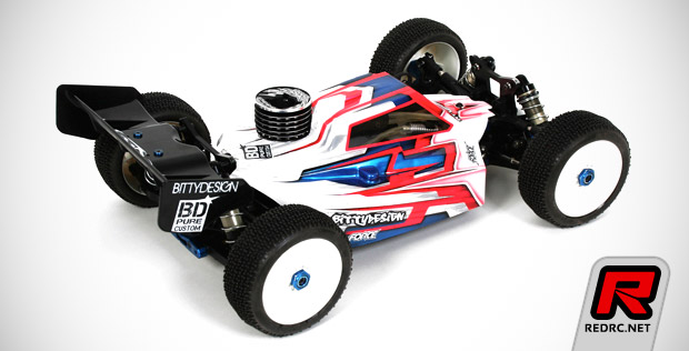 Bittydesign RC8.2 Force 2.0 shell