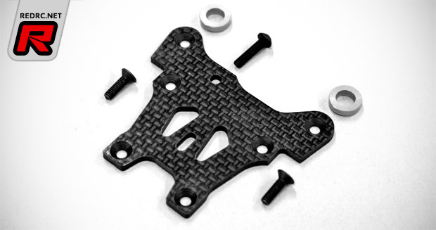 Mugen MBX7 graphite front steering plate