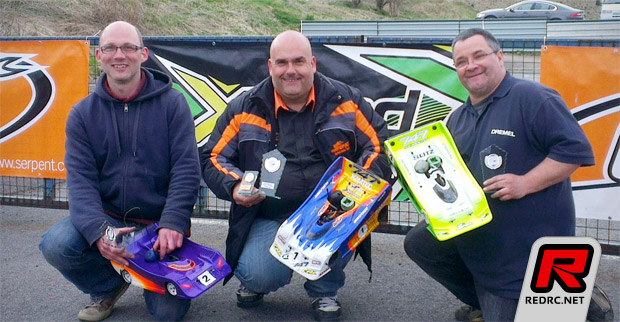 Glyn Beal wins BRCA 1/10th 220mm GT Rd2