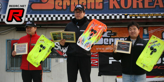 Kim, Oh & Park win at Serpent On-Road Race Party