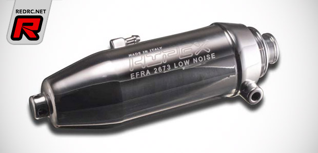 Hipex low noise 4-chamber EFRA homologated pipe