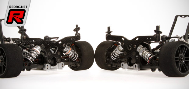 Serpent 747 lower front & rear shock towers