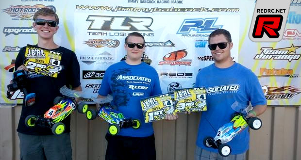 Barnett take 4WD Mod at JBRL Series Rd4