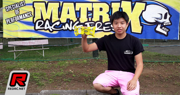 JJ Wang sign for Matrix Tyres