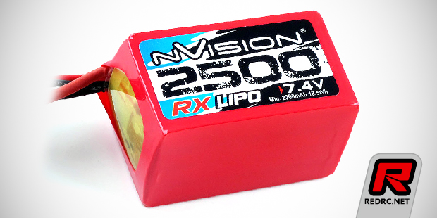 NVision 3S 3200mAh & 2500mAh LiPo packs