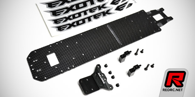 Exotek DEX210 +8mm carbon chassis set