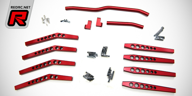 STRC Wraith red anodised option parts package