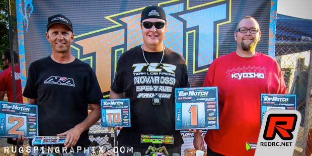 Adam Drake doubles at Top Notch Tour Rd1
