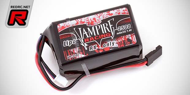 Vampire Racing 2S LiPo receiver battery packs