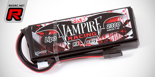 Vampire Racing 2S LiPo receiver battery packs