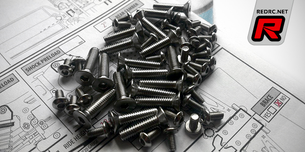 ZZRacing steel screw sets & serrated washers