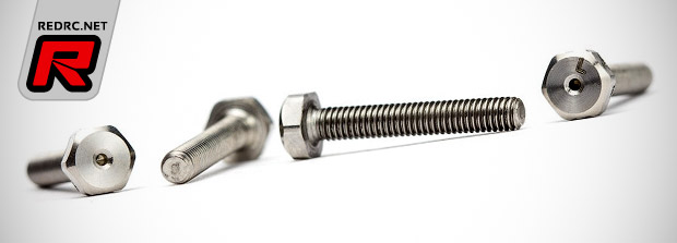 Avid 1/8th titanium lower shock screws