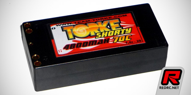 Team Torke 2S standard & shorty hardcase LiPo packs