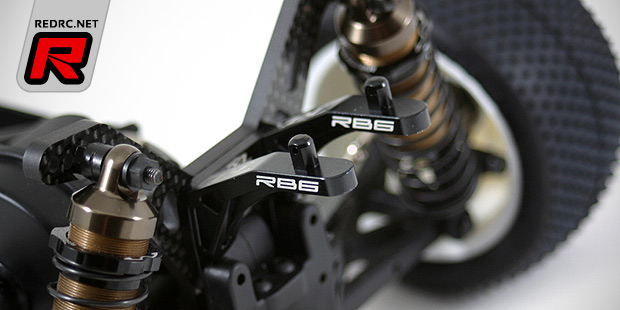 RDRP RB6 aluminium mid motor wing mount