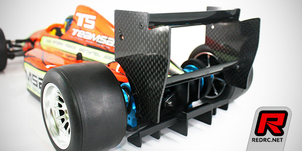 Team Saxo F1 carbon fibre rear plates