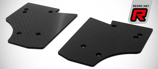 Team Saxo F1 carbon fibre rear plates